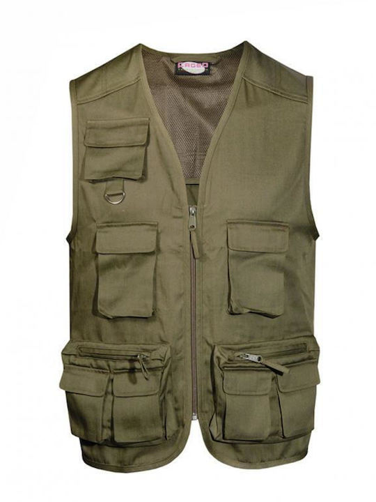 Fageo Arbeitsweste Khaki