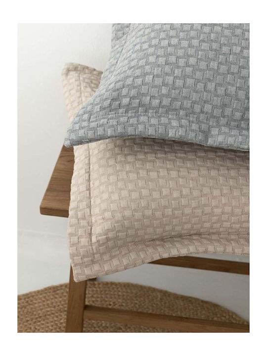Palamaiki Daphne Κουβέρτα Πικέ Μονή 170x260εκ. Beige