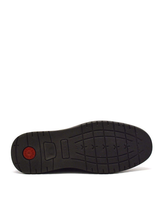 Δερμάτινα Ανδρικά Loafers σε Μπλε Χρώμα