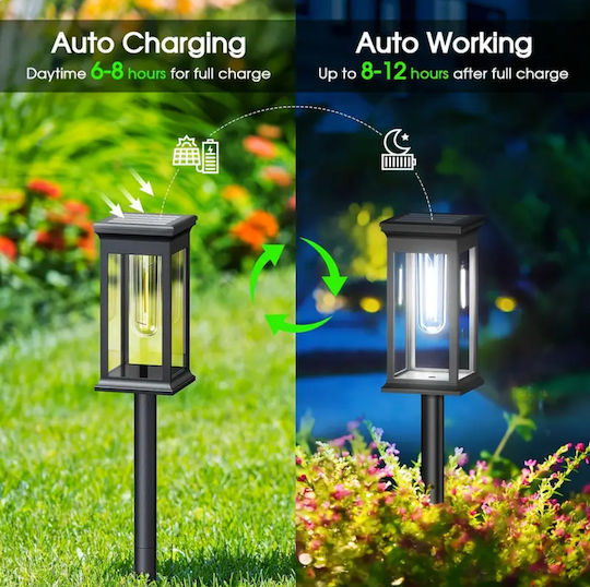 Spiked Solar Light Traffic light 5W with Cold White Light