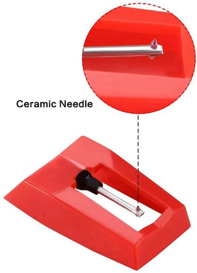 Fenton Turntable Needle Red Replacement Stylus