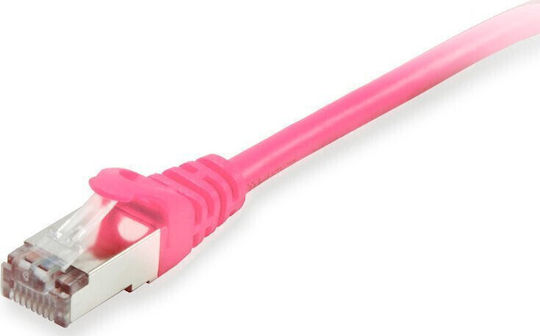 Equip S/FTP Кат.6 (Gigabit) Мрежов Кабел Ethernet 50м Розов
