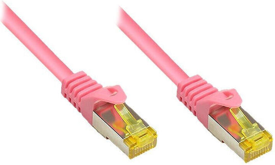 Good Connections U/UTP Кат.7 (10Gbps) Мрежов Кабел Ethernet 2м Лилав