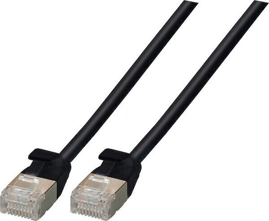 EFB U/FTP (STP) Cat.6a Ethernet Network Cable 0.5m Black