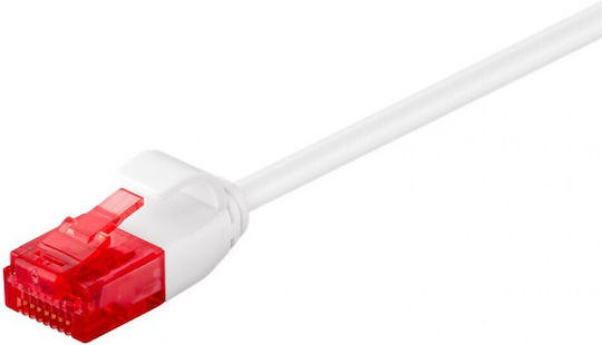 Goobay U/UTP Cat.6 (Gigabit) Network Cable Ethernet 0.15m White