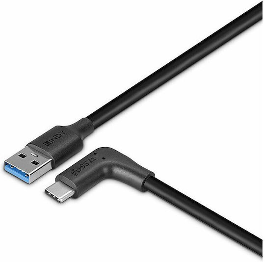 Lindy USB 2.0 Cable USB-C male - USB-A Black 1.5m (32014)
