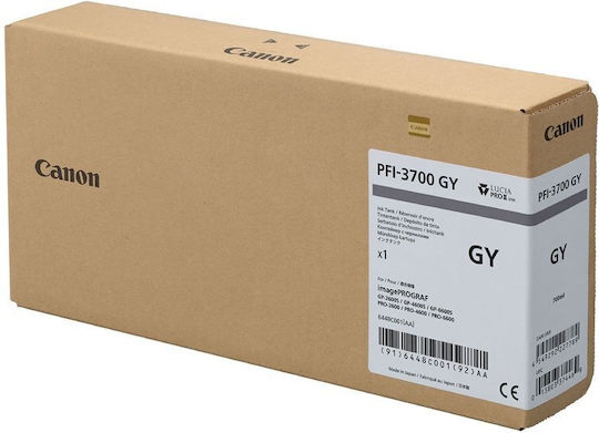 Canon PFI-3700 Original InkJet Printer Ink Gray (6448C001)