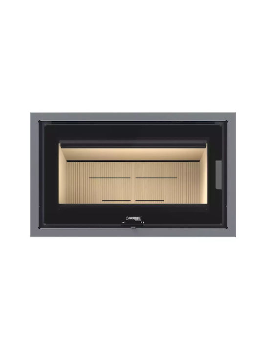 Norfire Design Norfire 870 Wood Fireplace Insert with Straight Window 5kW