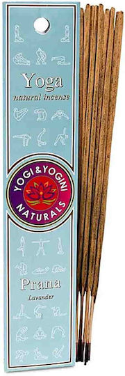 Yogi & Yogini Raumdüfte Sticks Prana mit Lavendel Parfüm 3276 10 Stück