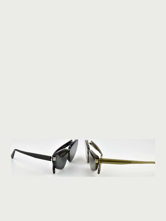Red Raven Nightfall Men's Sunglasses with Black Plastic Frame and Black Lens rd-000049-BLACK-52776708440398