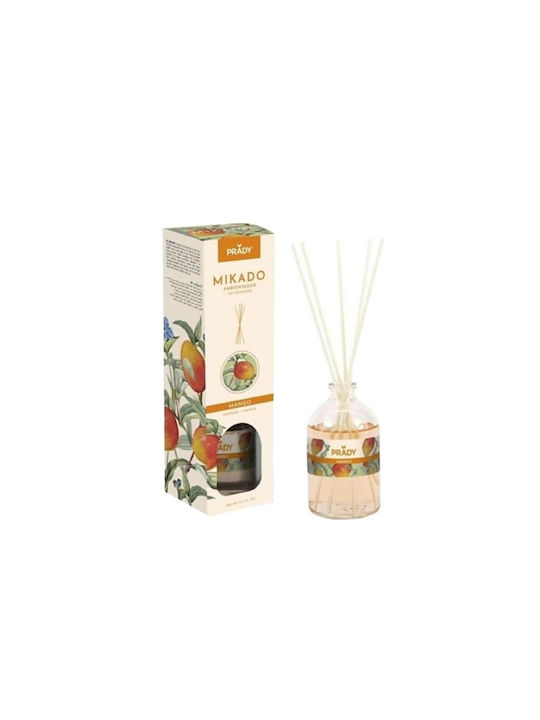 Prady Micado Parfum de cameră parfumat cu bețișoare 100ml Mango 08708