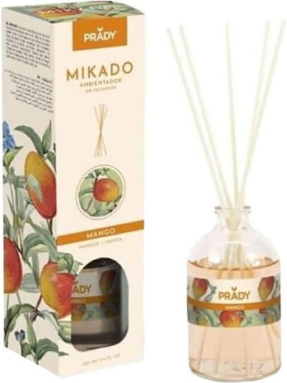 Prady Micado Парфюмиран парфюм за стая с пръчици 100ml Mango 08708