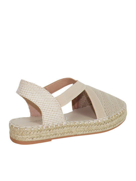 Women's Fabric Espadrilles Beige