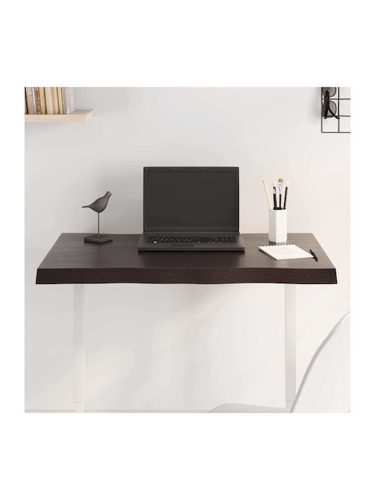 vidaXL Rectangular Table Surface made of Solid Wood in Brown Color 80x40x4cm 364005 1pcs