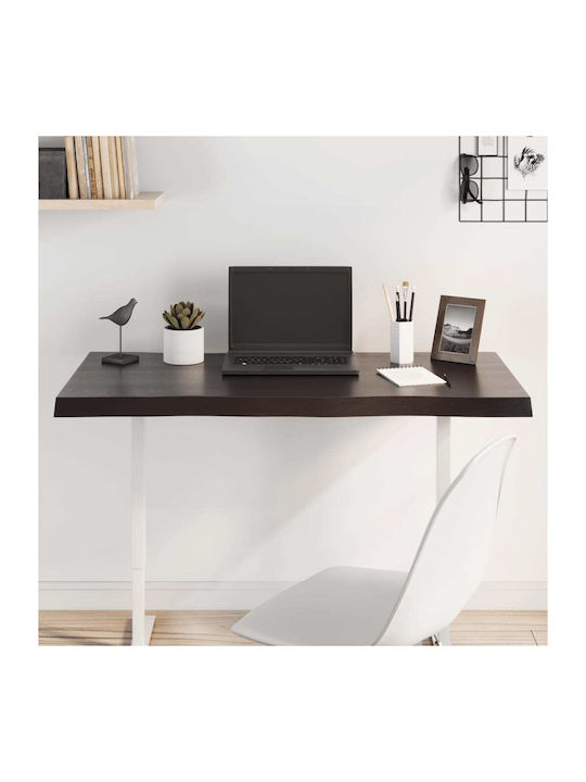 vidaXL Rectangular Table Surface made of Solid Wood in Brown Color 100x60x4cm 364020 1pcs