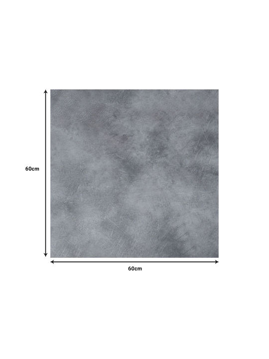 Pakketo Inspire Round Table Surface made of Particleboard Grey Cement 60x60cm 215-000045 1pcs