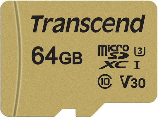 Transcend 500S SDXC 64GB U3 UHS-I 95MB/s