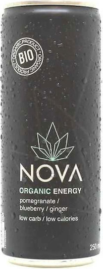 Energy-drink Pomegranate Blueberry Ginger Nova Organic Energy 250ml
