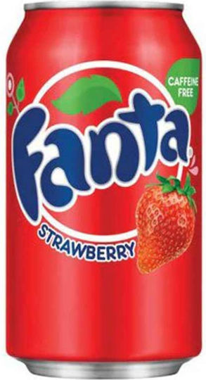 Fanta Αναψυκτικό Φράουλα με Ανθρακικό 1074 355ml