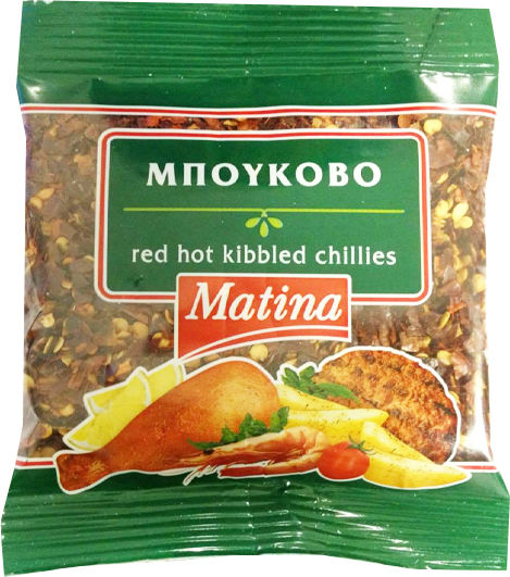 Matina Горещи натрошени люти чушки 50гр