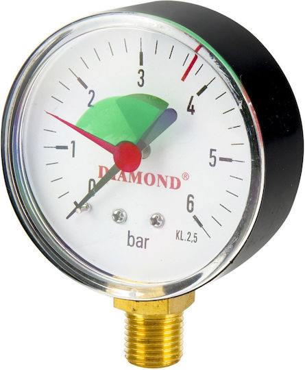 Diamond Κάσα με Μανόμετρο