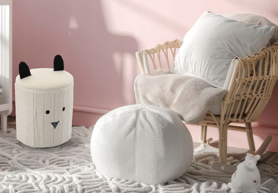 Hocker Beige 28x34x34cm 1Stück