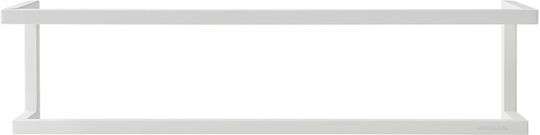 Sealskin Carre Ράγα Μπάνιου Μονή Επιτοίχια με Βίδες ​48x48cm Λευκή
