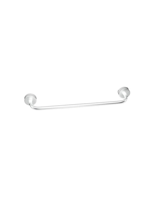 Karag Moderno Single Wall-Mounted Bathroom Rail ​30x30cm White