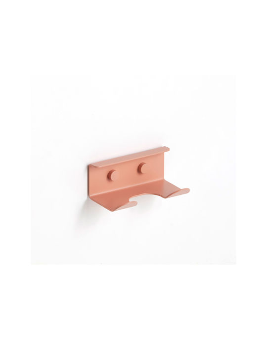Imex Haken Badezimmer Einzeln Schrauben ​10x5.8cm Rosa