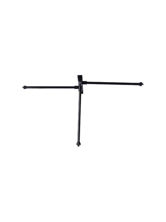 Vilde Single Wall-Mounted Bathroom Freestanding Towel Rack ​30x30cm Black