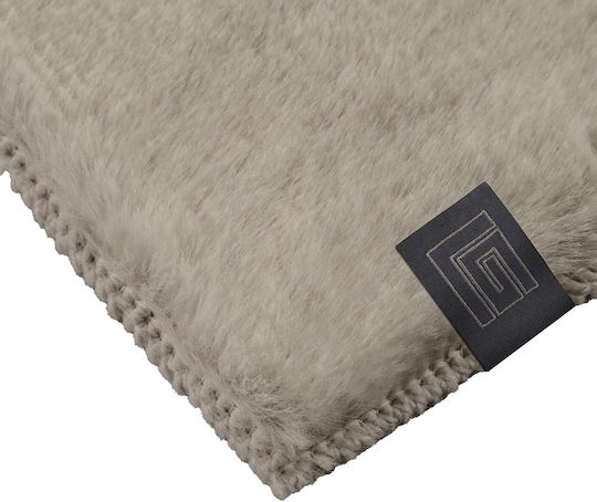 Guy Laroche Alpaca Σετ Μοντέρνα Χαλιά Κρεβατοκάμαρας Taupe 1176086224008 3τμχ