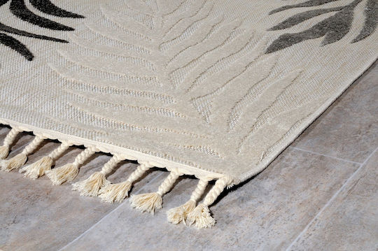 Tzikas Carpets Set Timp de vară Covoare pentru dormitor Roz 61225-ΡΟΖ 3buc
