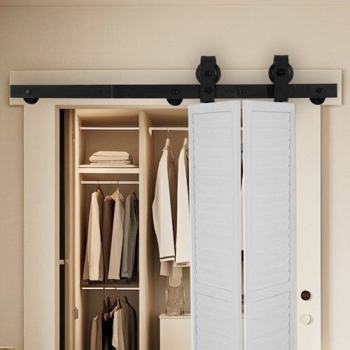Vevor Sliding Door Mechanism 91.44cm Black