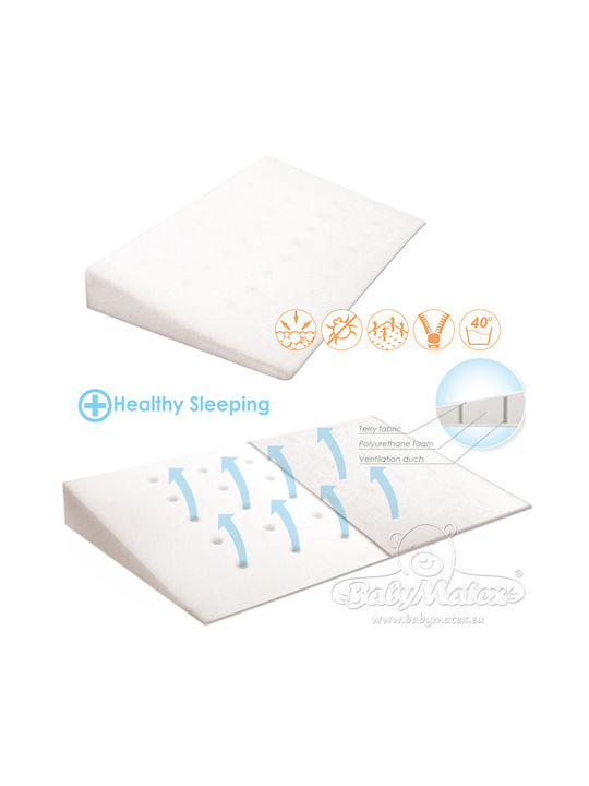 Matex Baby Reflux Wedge White 36x40cm