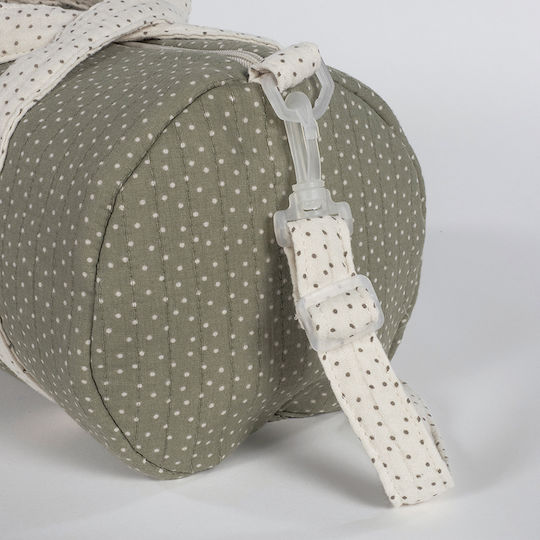 Walking Mum Shoulder Bag / Handbag Diaper Bag Poppy Mouse Green 36x20x20cm