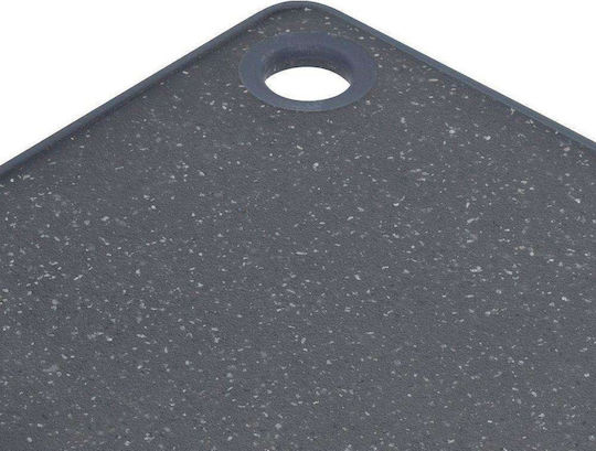 Excellent Houseware Schneidebrett Kunststoff Schwarz 23x16cm 1Stück