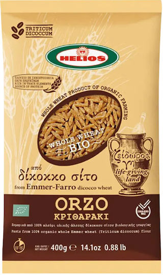 Ήλιος Κριθαράκι από Δίκοκκο Σιτάρι 400gr