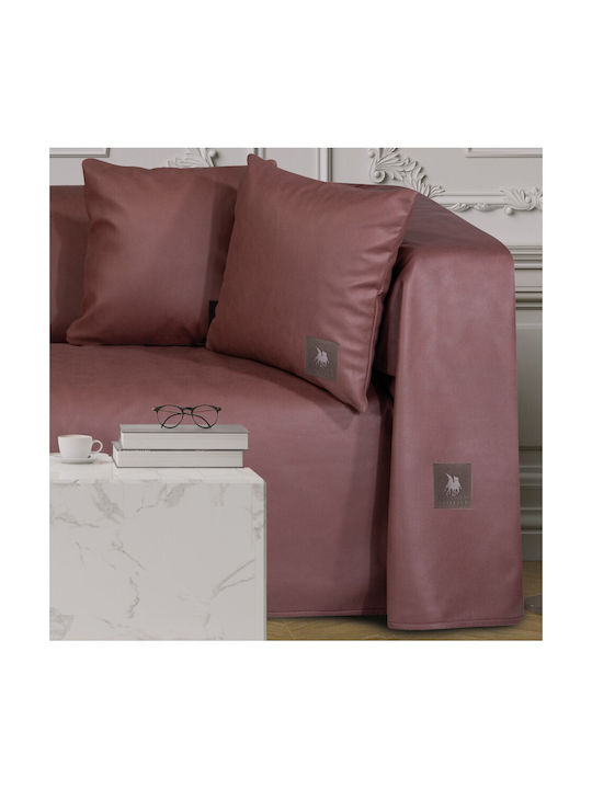Greenwich Polo Club Μαξιλάρι Καναπέ 3928 Fleece Pomegranate 42x42εκ.