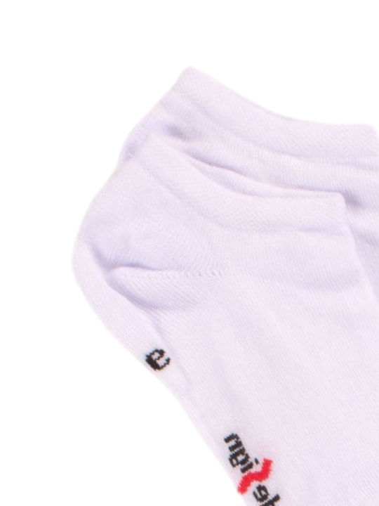 Design Socks Kids' Ankle Socks White 6 Pairs
