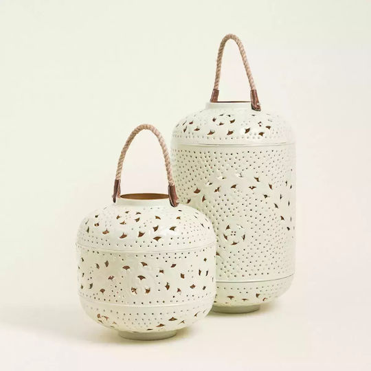 Φαναρι Μεταλικο Μεντα 51 X 28 Cm Beauty Home