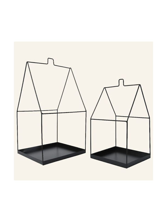Μεταλλικο Σπιτι Σετ 2 Τμχ 20 X 20 X 38 Cm 25 X 25 X 49 Beauty Home Μεταλλικο Σπιτι Σετ 2 Τμχ 20 X 20 X 38 Cm 25 X 25 X 49 Beauty Home