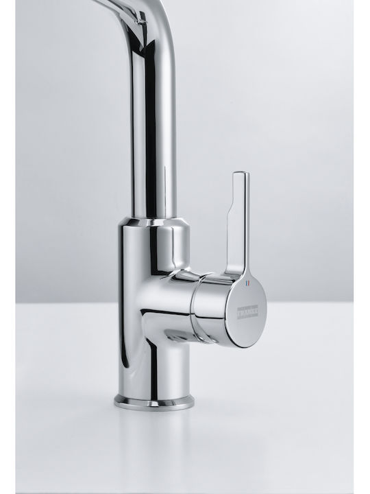 Franke Urban Kitchen Counter Faucet with Silver Shower