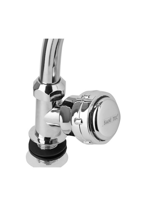 Sanitec Baterii Chiuvetă Bucătărie Bancă Argintii SN0018
