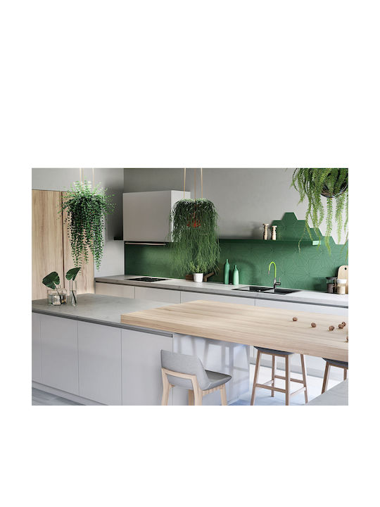 Ferro Zumba Ψηλή Σπαστή Μπαταρία Κουζίνας Πάγκου Green
