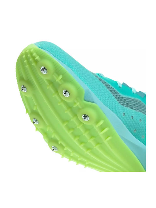 Distancestar Sport Shoes Spikes Yellow / Turquoise