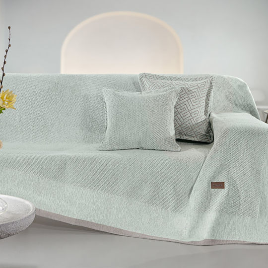 Guy Laroche Фотьойл Throw Central 180x150см. Мента