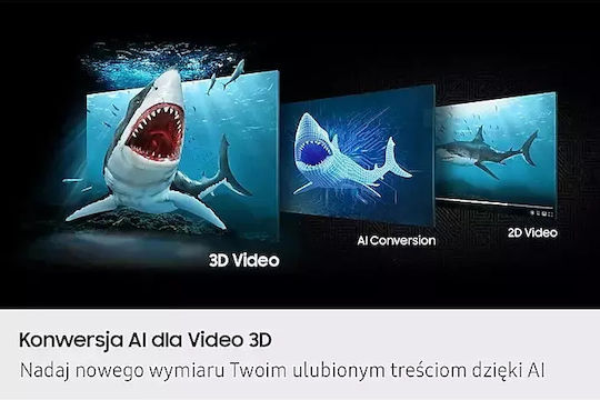 Samsung Odyssey 3D G90XF IPS HDR Gaming Monitor 27" 4K 3840x2160 165Hz με Χρόνο Απόκρισης 1ms GTG