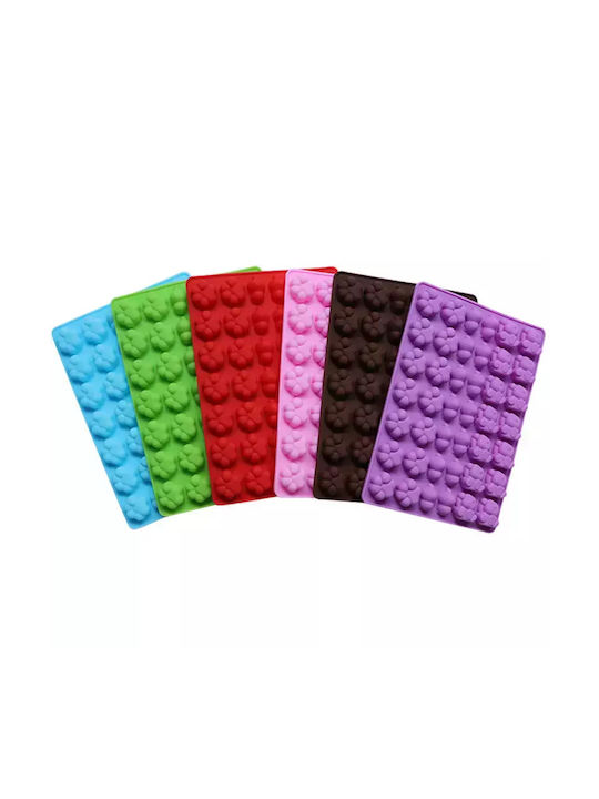 Baby Donkey Non-stick Silicone 42 Cups Baking Pan 17.6x12.3x1.2cm