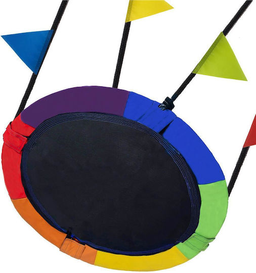 Leagăn Suspendată Metalică 100x100cm. Multicoloră