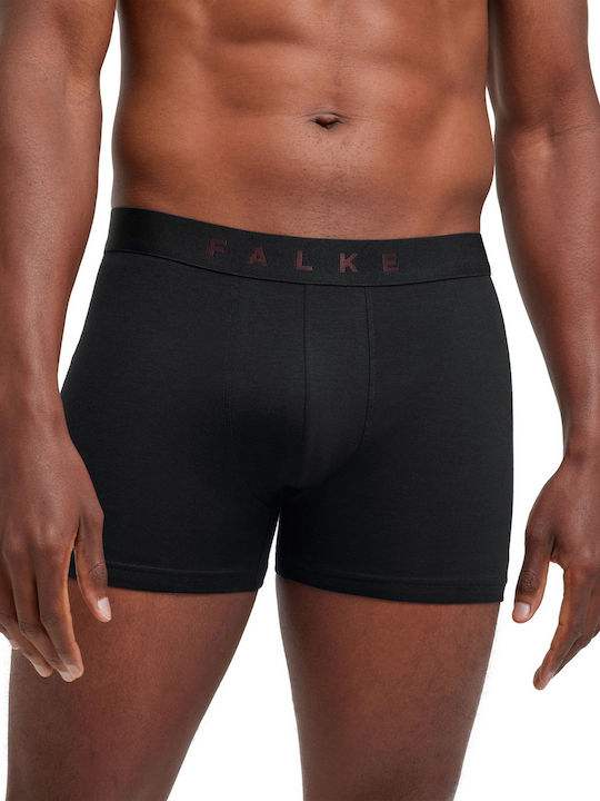 Herren Boxershorts Bordeaux, Black 2Packung